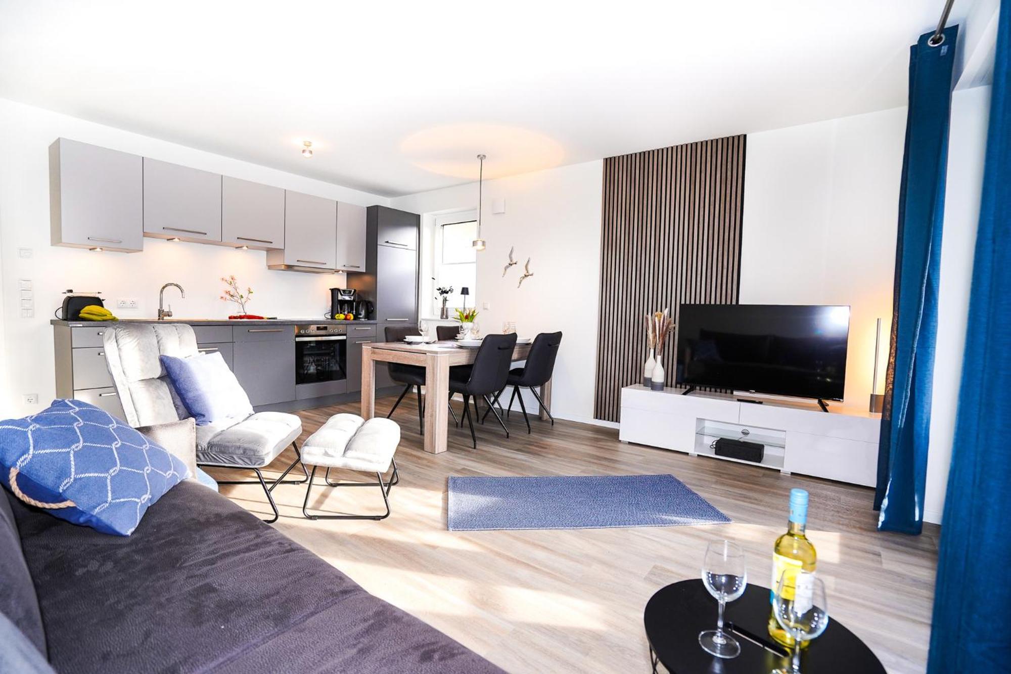 Апартаменти Kontor Fofftein, Whg 4 Греміц Екстер'єр фото